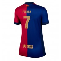 Dres Barcelona Ferran Torres #7 Domaci za Žensko 2024-25 Kratak Rukav